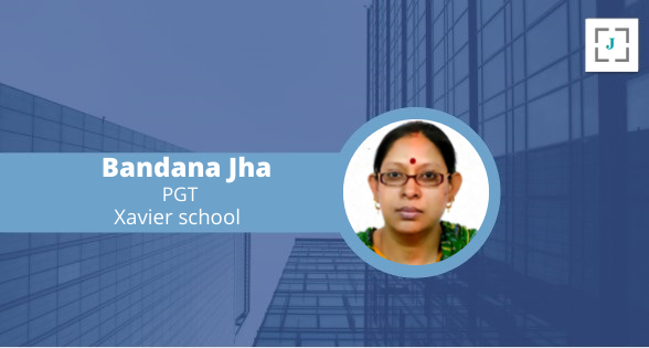 Ms Bandana Jha is a confident woman who believes in skill based approach to education.